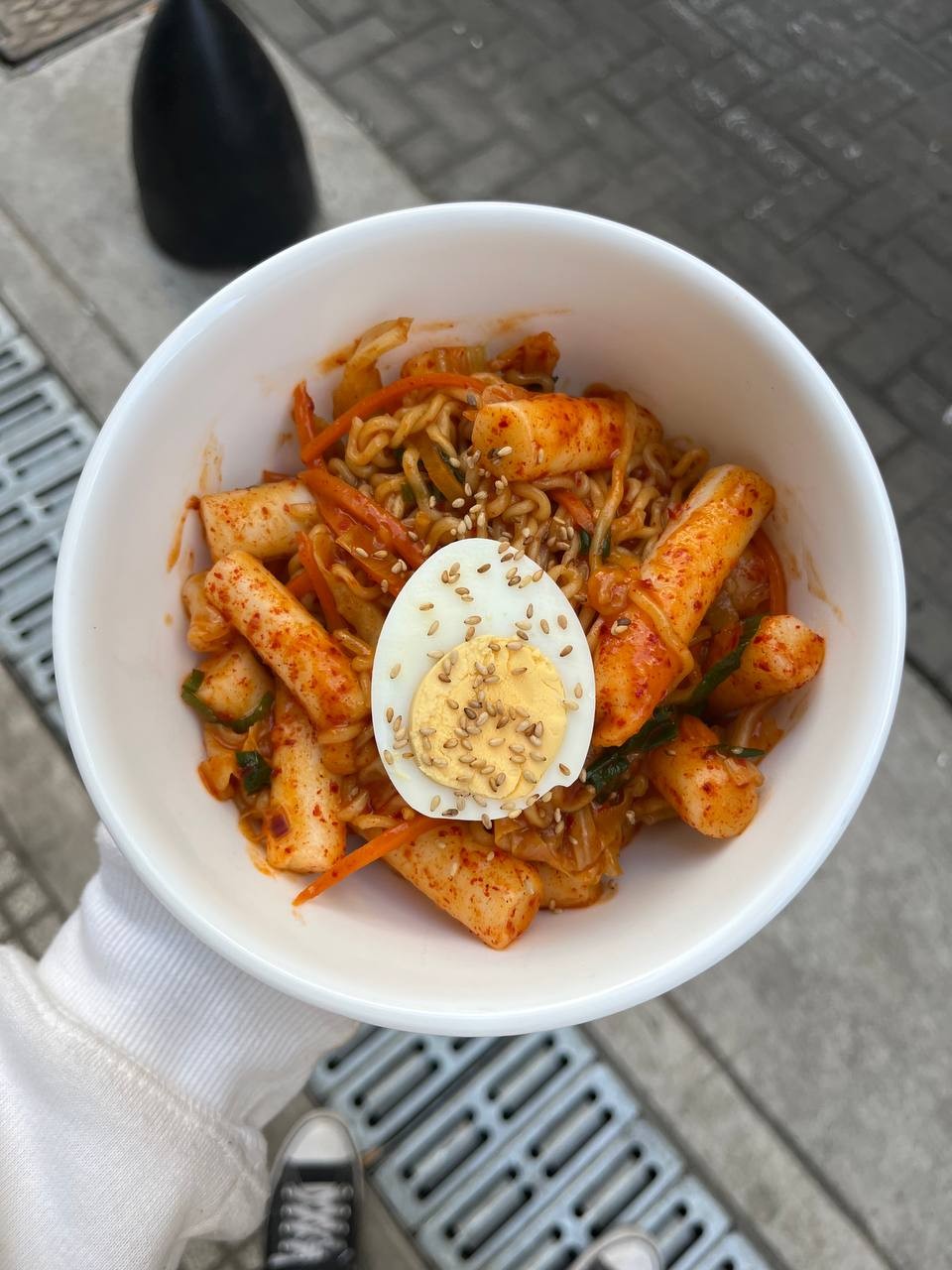 Tteokbokki coreano
